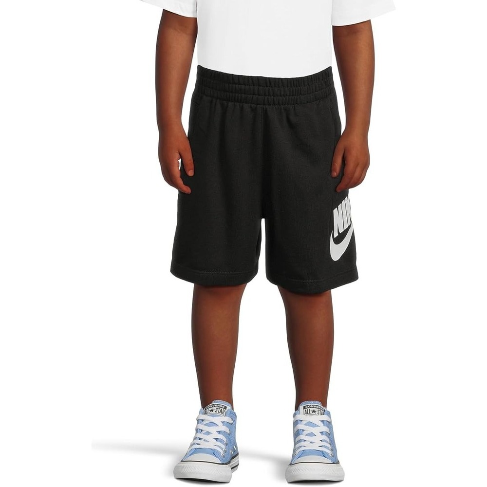 Nike Kids' French Terry Futura Shorts Size 2T Toddler | Black |New